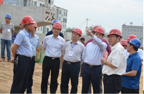 董事长孙波视察指导运城市河东西街延长线Z6尊龙凯时项目